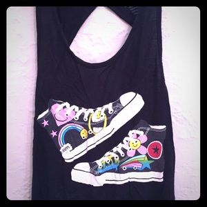 Girls black T-shirt